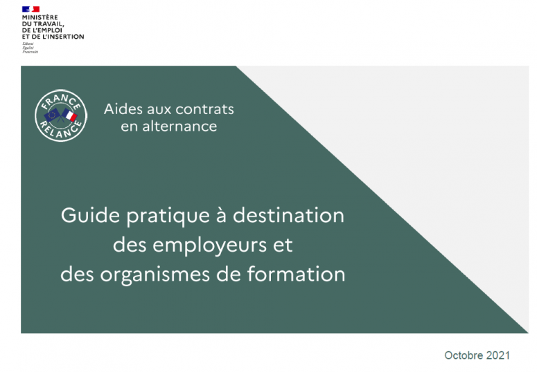 Guide des aides aux contrats en alternance