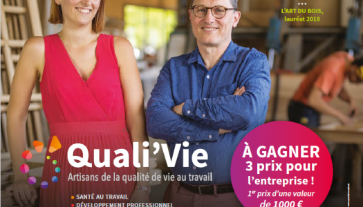 Le Trophée Quali’Vie pour les Artisans de la Qualité de Vie au Travail est lancé !